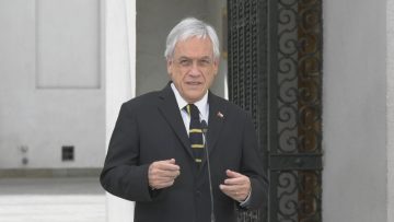 301020-09 PRESIDENTE PIÑERA CARABINERO ASESINADO EN LA ARAUCANÍA