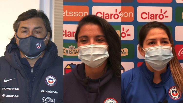 100421-02 DECLARACIONES SELECCIÓN CHILENA FEMENINA TRAS TRIUNFO A CAMERÚN 00