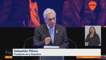 031221-02 DISCURSO PRESIDENTE PIÑERA EN CONMEMORACIÓN DE LOS 10 AÑOS DE ASECH