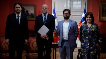 131222 -01 PRESIDENTE BORIC SE REÚNE CON LOS PRESIDENTES DEL SENADO Y LA CÁMARA DE DIPUTADOS TRAS RATIFICACIÓN DEL ACUERDO POR PROCESO CONSTITUYENTE 06