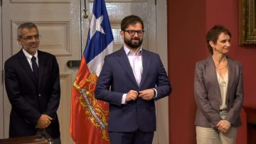 120123-04 PRESIDENTE BORIC RECIBE AL NUEVO FISCAL NACIONAL