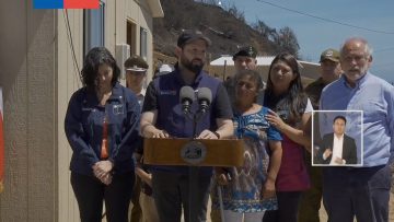 16022305 PUNTO DE PRENSA PRESIDENTE BORIC TRAS VISITAR A DAMNIFICADOS POR LOS INCENDIOS EN LA REGIÓN DEL BIOBÍO (01)