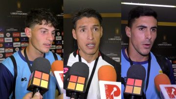 230223DEP07 ZONA MIXTA DEL PARTIDO ENTRE MAGALLANES Y ALWAYS READY POR COPA LIBERTADORES 13