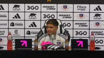 150323DEP03 CONFERENCIA DE PRENSA DE COLO-COLO, JUGADOR LEONARDO GIL (01)