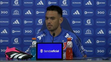 190423DEP01 CONFERENCIA DE PRENSA DE UNIVERSIDAD DE CHILE, JUGADOR NERY DOMÍNGUEZ PREVIO AL PARTIDO CONTRA EVERTON (01)