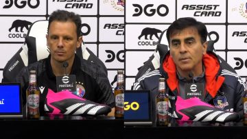 090523DEP05 CONFERENCIA DE PRENSA POST PARTIDO DE LOS DT DE COLO-COLO Y AUDAX ITALIANO 00