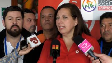 17062313 PUNTO DE PRENSA DE LA PRESIDENTA DEL PS, TRAS COMITE CENTRAL DEL PARTIDO 03