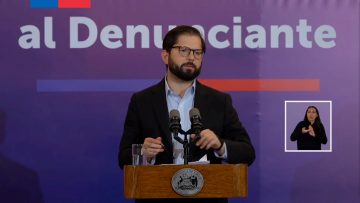 PRESIDENTE BORIC PROMULGA LEY DE PROTECCIÓN AL DENUNCIANTE 02