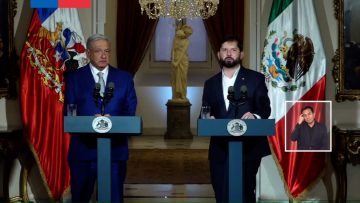 DECLARACIÓN CONJUNTA DEL PRESIDENTE DE CHILE JUNTO AL PRESIDENTE DE MÉXICO 05