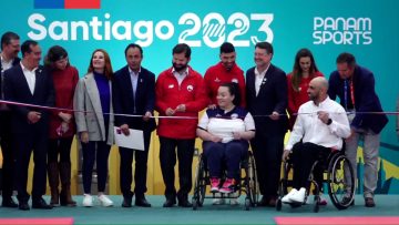 11102307 PRESIDENTE BORIC INAUGURA OBRAS DE JUEGOS PANAMERICANOS 15