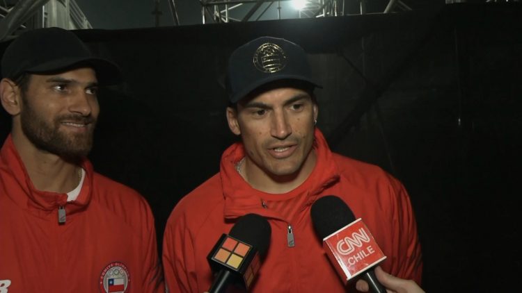 221023PAN12 DECLARACIONES DE LOS PRIMOS GRIMALT TRAS VENCER A PARAGUAY 03