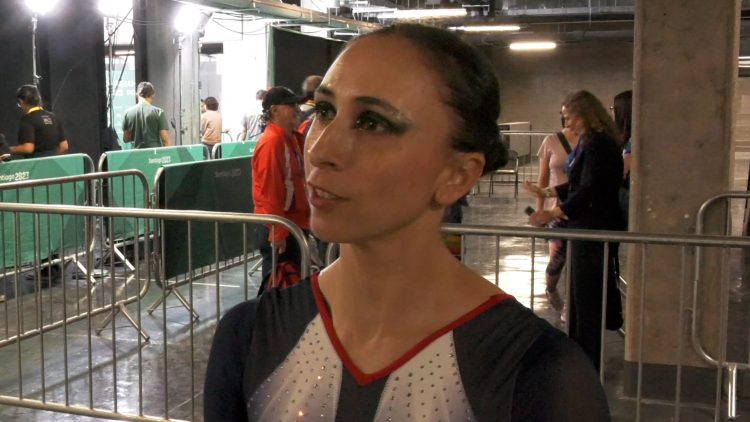 251023PAN13 DECLARACIONES DE LA GIMNASTA CHILENA BARBARA ACHONDO 05