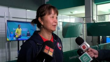 301023PAN03 DECLARACIONES DE TANIA ZENG TRAS VENCER A EVA BRITO EN TENIS MESA 1