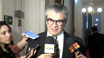 01122308 DECLARACIONES DEL MINISTRO MARCEL TRAS SEMINARIO SOBRE CRECIMIENTO 01