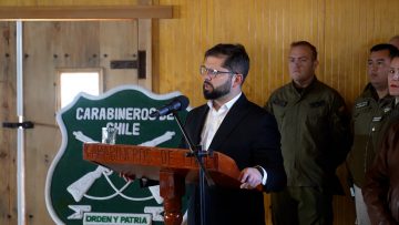 27042437 PALABRAS DEL PRESIDENTE BORIC EN RESPONSO DE CARABINEROS 23