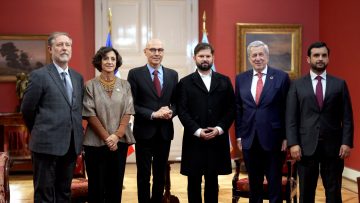 01052403 REUNIÓN PRESIDENTE BORIC CON ALTO COMISIONADO DE LA ONU PARA DDHH 02