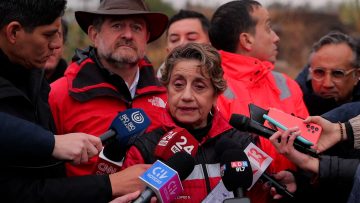 07052405 MINISTRA LÓPEZ INSPECCIONA PUENTE MAPOCHO01