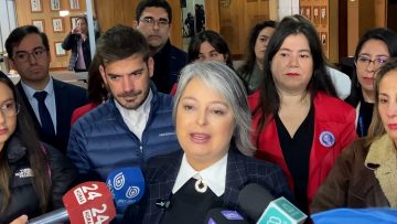 08062403 DECLARACIONES MINISTRA JARA EN CONVERSATORIO SOBRE LEY KARIN EN TEMUCO 01