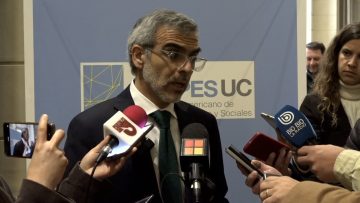 01082410 DECLARACIONES DEL MINISTRO DE JUSTICIA TRAS SEMINARIO UC 02