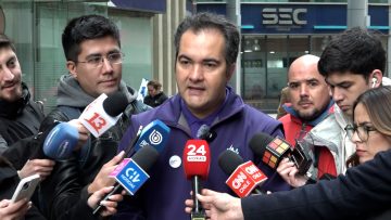 05082409 DECLARACIONES ALCALDE DE CONCHALÍ TRAS PRESENTAR RECLAMO ANTE LA SEC 2