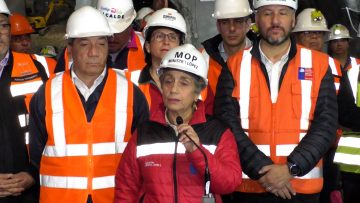 14082405 AUTORIDADES REALIZAN VISITA INSPECTIVA A LAS OBRAS DE LA AUTOPISTA AVO II 01