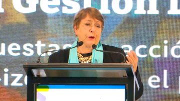 30082409 PALABRAS DE EX PRESIDENTA BACHELET TRAS ACTIVIDAD SE PROPUESTAS DE ACCIÓN DESDE LA CENTRO IZQUIERDA Y EL PROGRESISMO 01