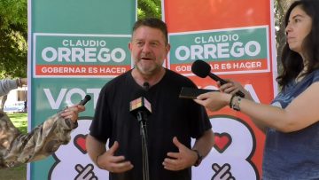 05102405 DECLARACIONES DE CLAUDIO ORREGO, CANDIDATO A REELECCIÓN GOBERNACIÓN RM 02