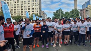 201024DEP01 MINISTRO DEL DEPORTE Y MASIVA CORRIDA POR LA ALAMEDA 01