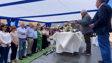 HOMENAJE A EX PRESIDENTE PIÑERA EN MINA SAN JOSÉ 06