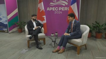 161124PER02 APOYO BILATERAL PRESIDENTE BORIC CON PRIMER MINISTRO DE CANADÁ 01