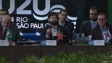 171124BRA01 DECLARACIONES PRESIDENTE BORIC EN RÍO DE JANEIRO 01