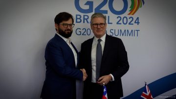 191124BRA04 APOYO REUNION BILATERAL PRESIDENTE BORIC Y PRMER MINISTRO DE REINO UNIDO KEIR STARMER 07 (1)