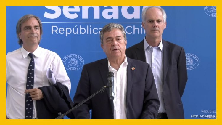 190125C02 SENADORES DE CHILE VAMOS TRAS SESIÓN POR PENSIONES DESTACADA