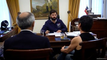 08022504 APOYO REUNIÓN PRESIDENTE BORIC POR INCENDIOS 01
