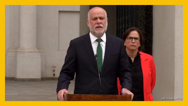 14032502 PUNTO DE PRENSA MINISTRO ELIZALDE Y SUBSECRETARIA LEITAO 14