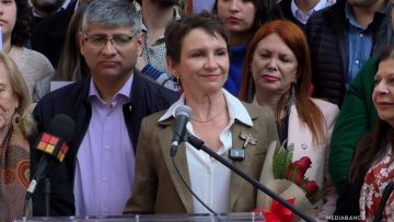 26042513 DECLARACIONES CAROLINA TOHÁ TRAS PROCLAMACIÓN PARTIDO RADICAL 01