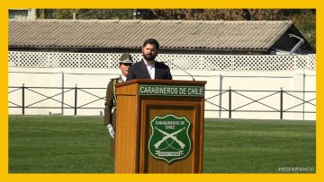 28042509 PRESIDENTE BORIC PARTICIPA EN ANIVERSARIO DE CARABINEROS DESTACADA