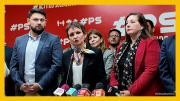 30042501 CAROLINA TOHA POR APOYO DEL PS A SU CANDIDATURA DESTACADA