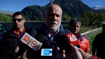 PUNTO DE PRENSA DEL VICEPRESIDENTE EN PUERTO AYSÉN 01