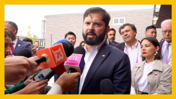 12052502 DECLARACIONES PRESIDENTE BORIC TRAS EXPO OSAKA DESTACADA