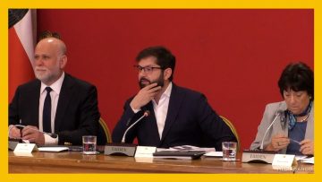 16052502 PRESIDENTE BORIC ENCABEZA CONSEJO DE GABINETE AM