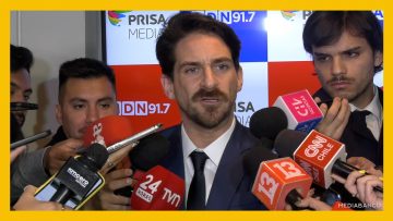 26052511 DECLARACIONES GONZALO WINTER TRAS DEBATE DEST