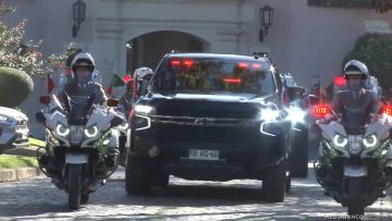 01062518 APOYO SALIDA PRESIDENTE BORIC CERRO CASTILLO Y MANIFESTACIONES 01