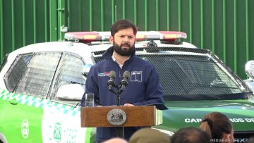 03072511 PRESIDENTE BORIC ENCABEZA INAUGURACIÓN DE LA NUEVA TENENCIA DE CARABINEROS DE CHILE 01