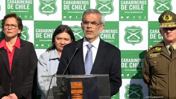 03072512 PUNTO DE PRENSA TRAS INAUGURACIÓN DE COMISARÍA EN LA PINTANA 01 (1)