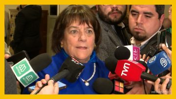 080725C09 DECLARACIONES MINISTRA DELPIANO TRAS COMISION DE DEFENSA 07