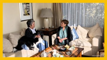18072511 REUNIÓN DE JEANNETTE JARA CON MICHELLE BACHELET DES