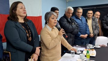 010825CUR04 PALABRAS DE JEANNETTE JARA CON VECINOS DE CURICÓ 01