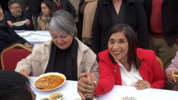 09082508 APOYO JEANNETTE JARA Y POROTADA EN SAN BERNARDO CON SENADORA CAMPILLAI 01