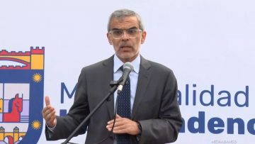 02092513 DECLARACIONES DEL MINISTRO DE SEGURIDAD Y ALCALDE DE INDEPENDENCIA 01